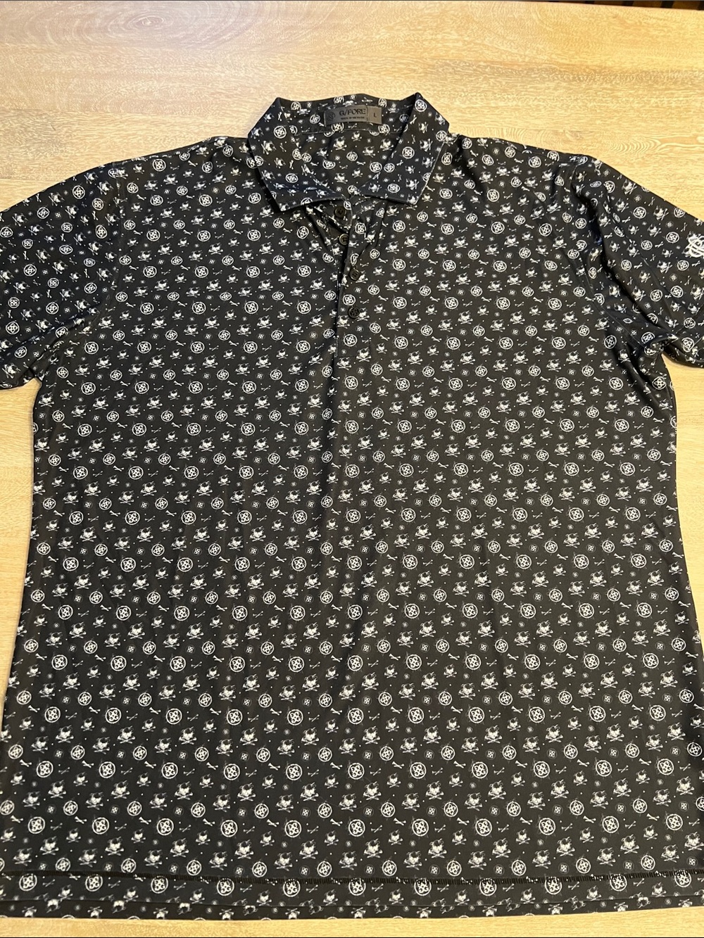 G/Fore Men's size large performance polo EUC